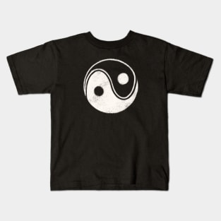 Yinyang Balance Zen Harmony Meditation Spiritual Kids T-Shirt